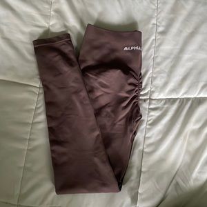 ALPHALETE rose pink leggings